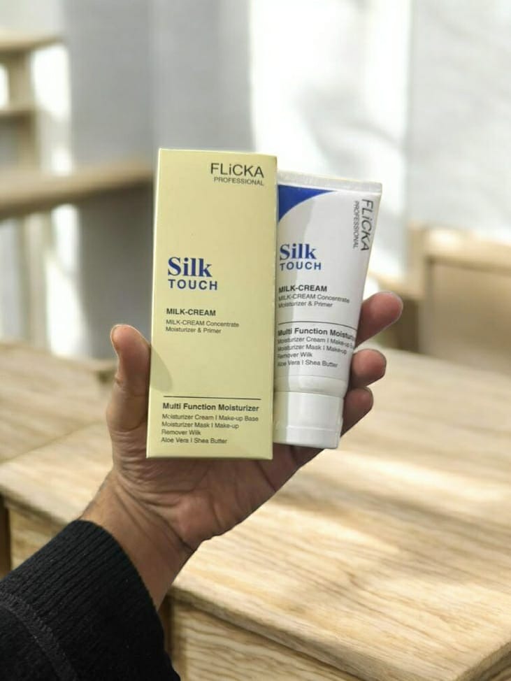 FLICKA Silk Touch 3-in-1 Moisturizer & Primer – Hydrating & Smooth Appearance Enhancer